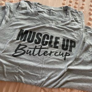 Muscle Up Buttercup Muscle Tee